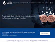 Tablet Screenshot of grupounisa.com
